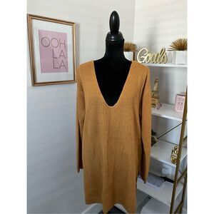 Mustard Yellow Sweater 2XL